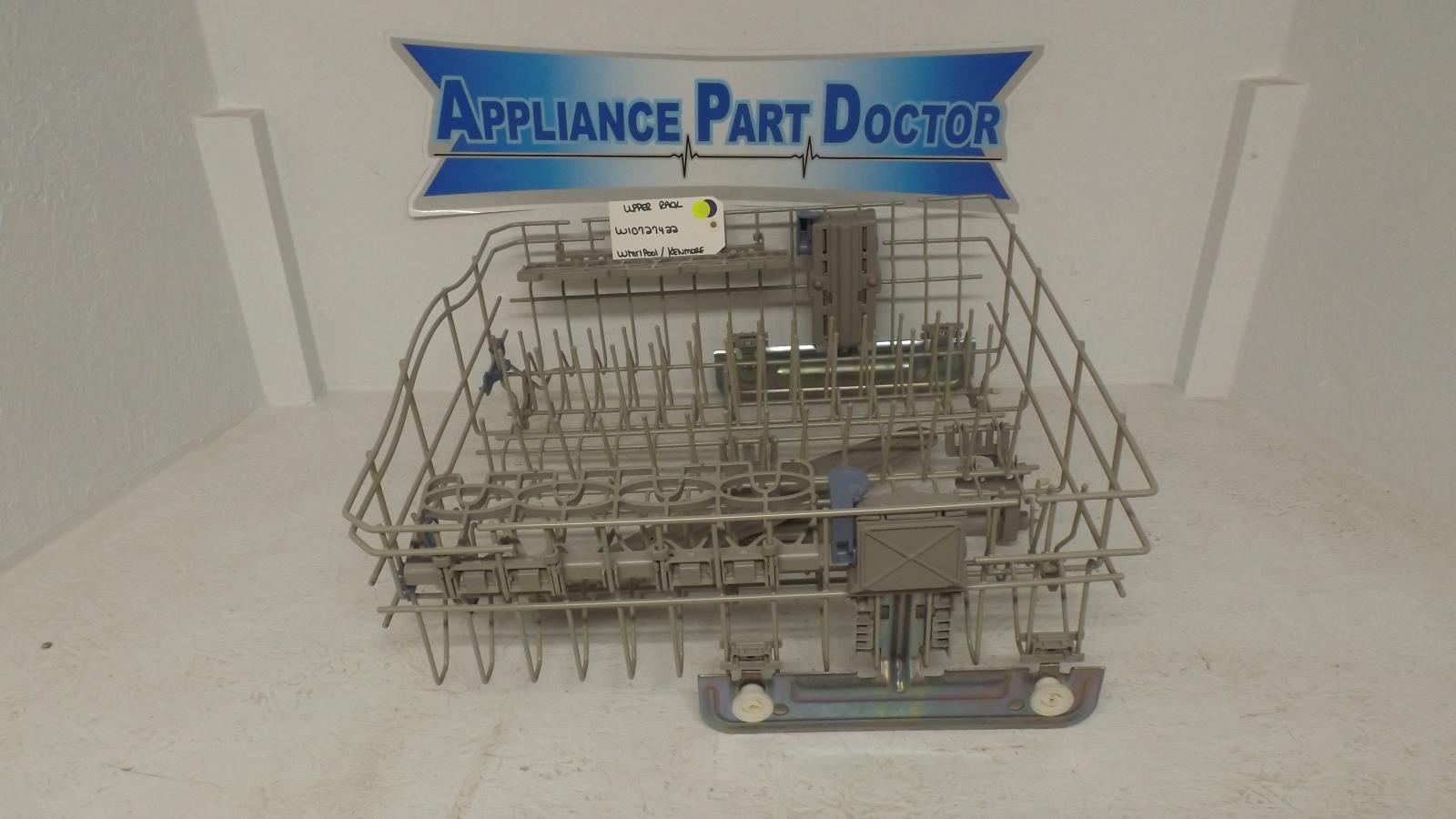 Whirlpool Kenmore Dishwasher W10727422 Upper Rack (Used) Whirlpool Kenmore Dishwasher W10727422 Upper Rack (Used)